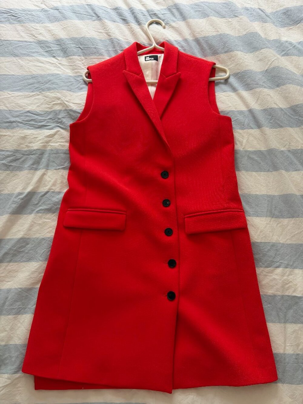 Red Kooples Sleeveless Blazer Dress (EU size 2)